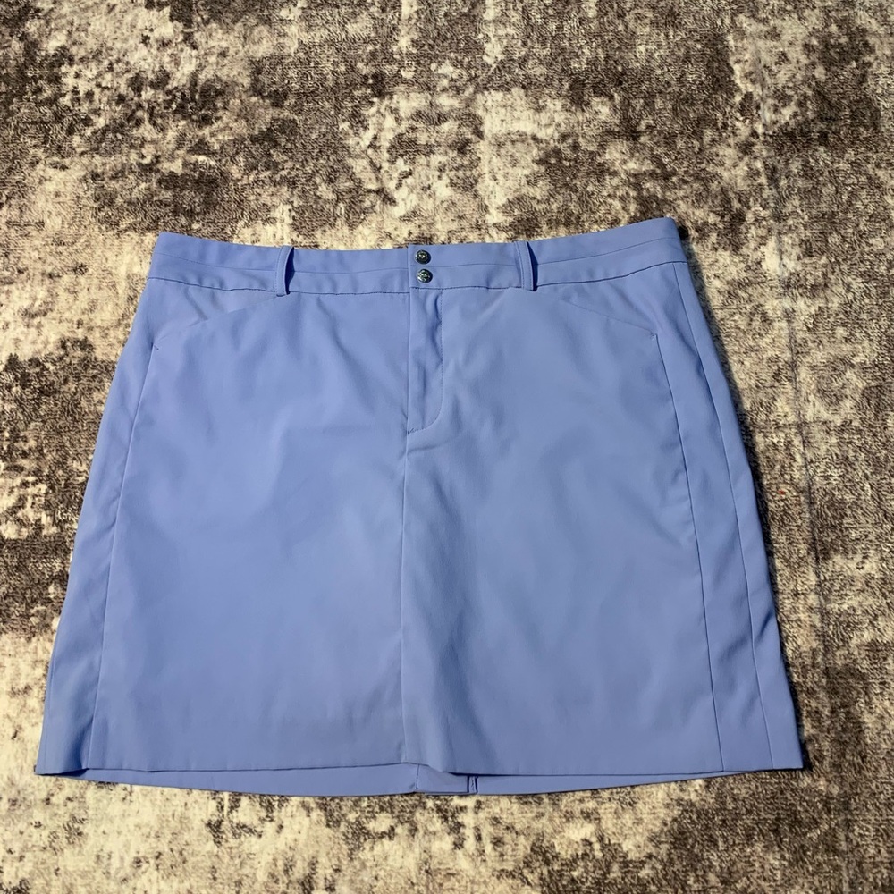 Polo Golf by Ralph Lauren Size 14 Regent Blue Skort Skirt Short Athletic Pockets
